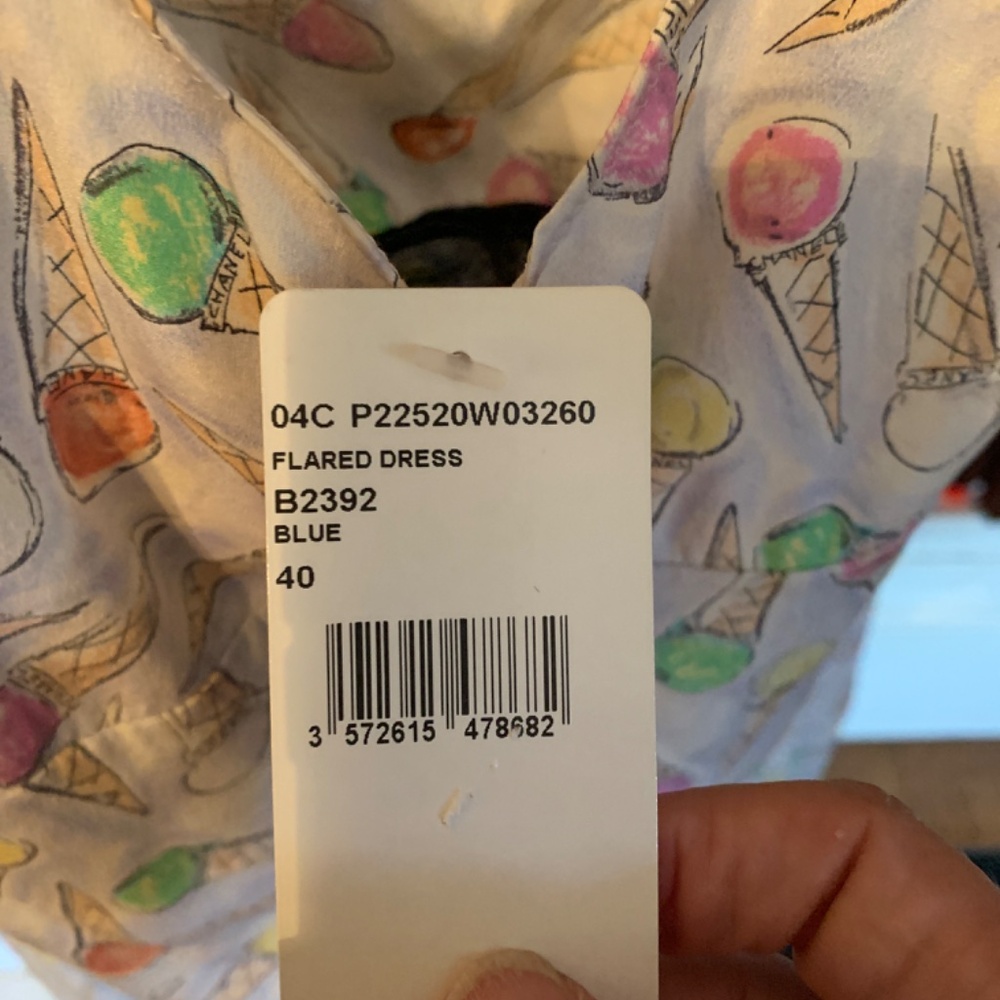 2004 Chanel‎ ice cream cone dress. NWT. Retail 3000. All tags attached- - Picture 3 of 6